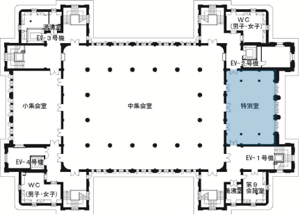 特別室は挙式場の他フォトウェディングに利用可能